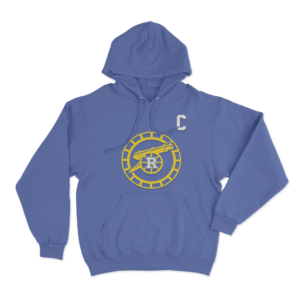 Boston Raiders Logo Unisex Hoodie Blue