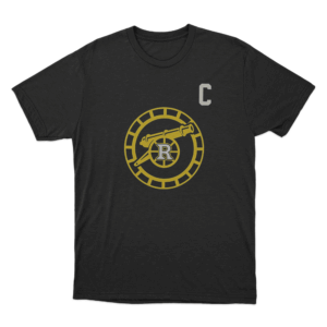 Boston Raiders Logo Unisex T Shirt Black