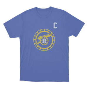 Boston Raiders Logo Unisex T Shirt Blue