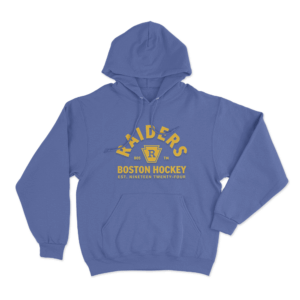Boston Raiders Unisex Hoodie Blue