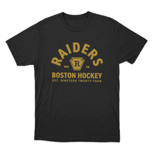Boston Raiders Unisex T Shirt Black