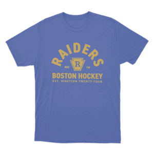 Boston Raiders Unisex T Shirt Blue