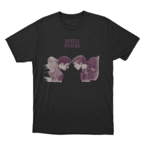 Heated Rivalry Ice Hockey Unisex T Shirt Black