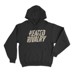 Heated Rivalry Logo Unisex Hoodie Black