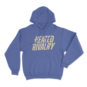 Heated Rivalry Logo Unisex Hoodie Blue