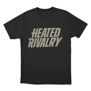Heated Rivalry Logo Unisex T Shirt Black