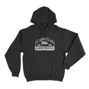 Montreal Metros Unisex Hoodie Black