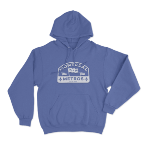 Montreal Metros Unisex Hoodie Blue