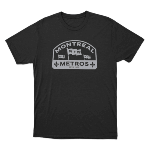 Montreal Metros Unisex T Shirt Black