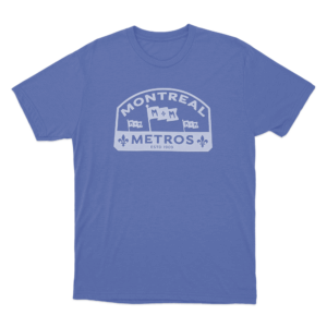 Montreal Metros Unisex T Shirt Blue